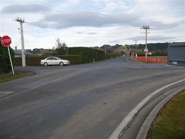 The Dunedin City Council is investigating putting a roundabout at the intersection of Wingatui...