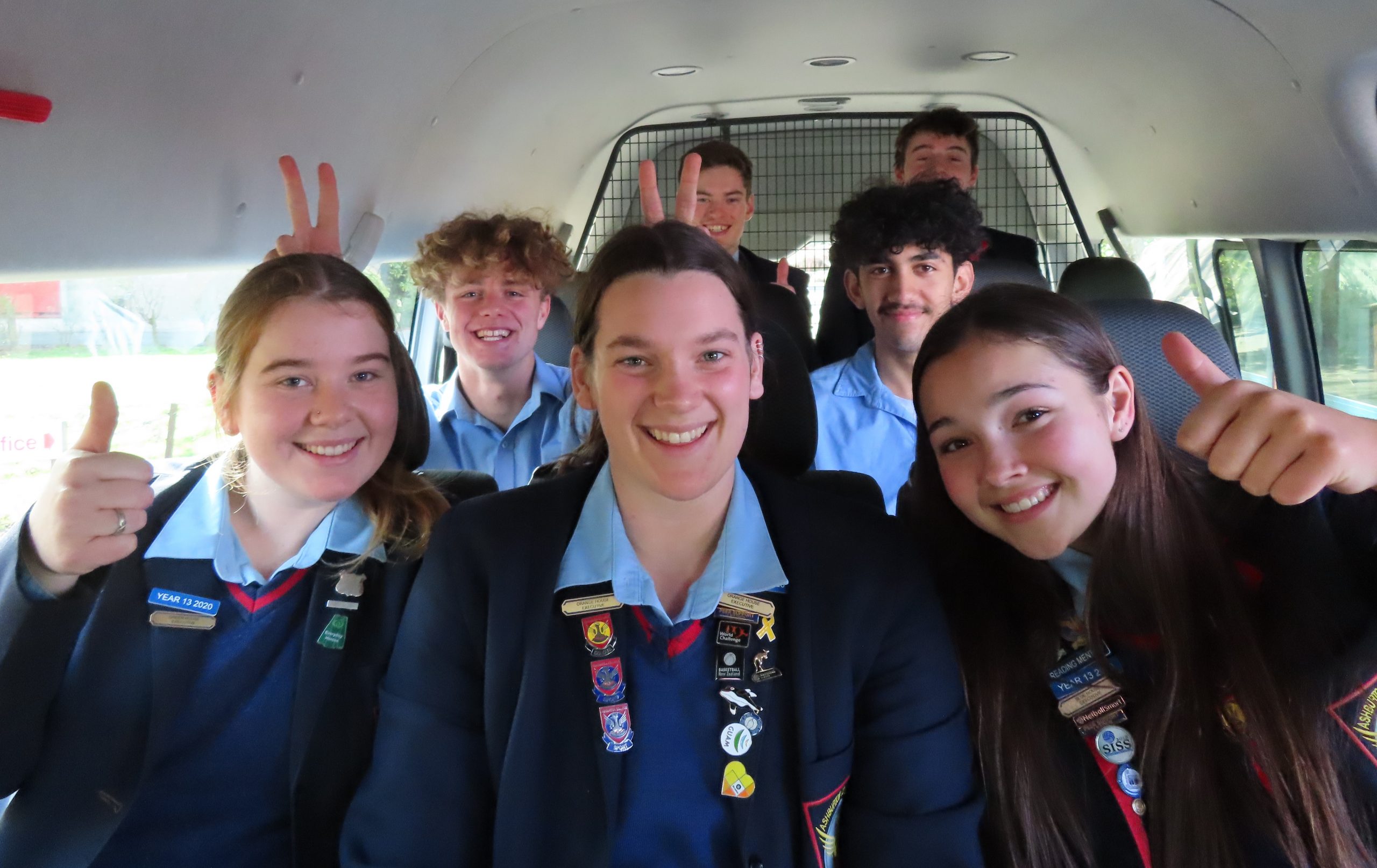 Ashburton Trust and Lion foundation funds have helped buy a new minivan for Ashburton College...