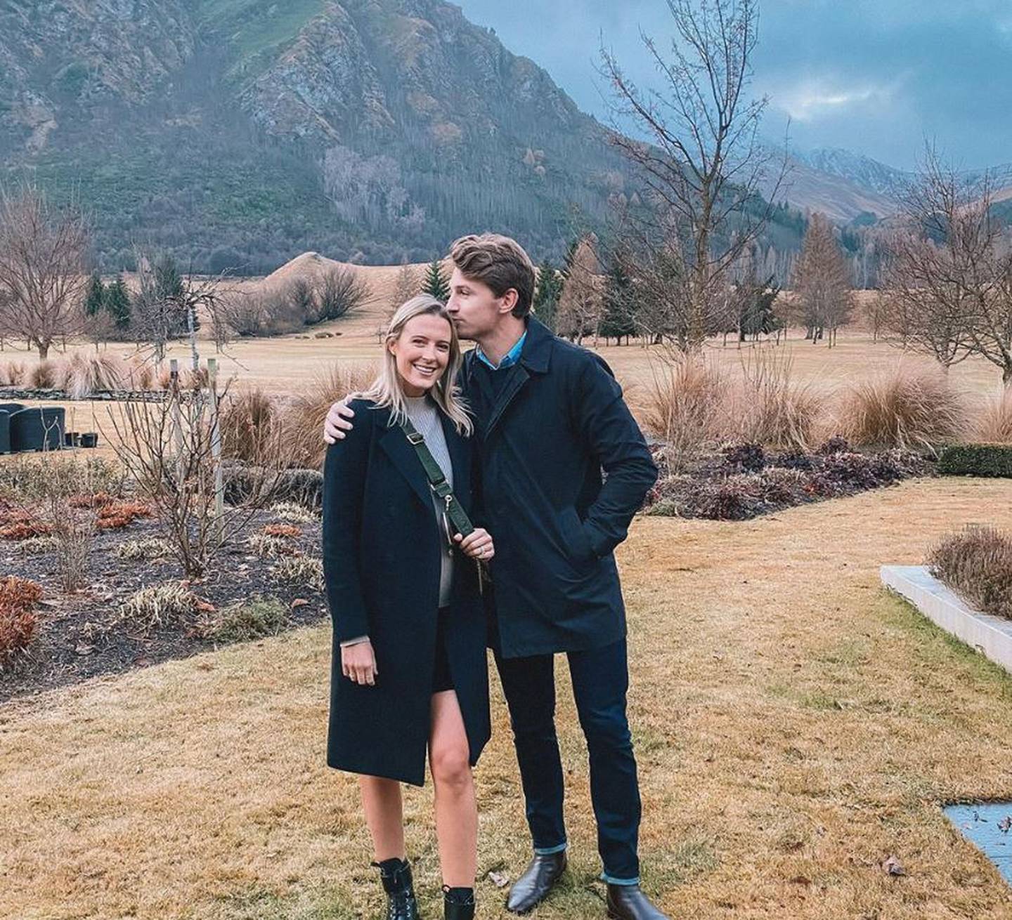 Hannah and Beauden Barrett will be flying to Japan two months after the birth of their baby girl...