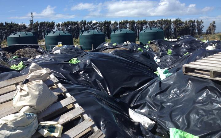 Ouvea premix - or dross - is stored in loose bags around Southland and about 10,000 tonnes of it...