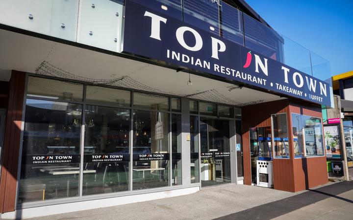 Janveer Jahangir's new Indian restaurant Top in Town opened today. Photo: RNZ / Nate McKinnon