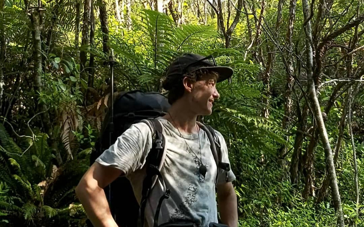 Jono Hartland at Te Araroa on Day 50 of the Hike for Life, back in January. Photo: Jono Hartland...