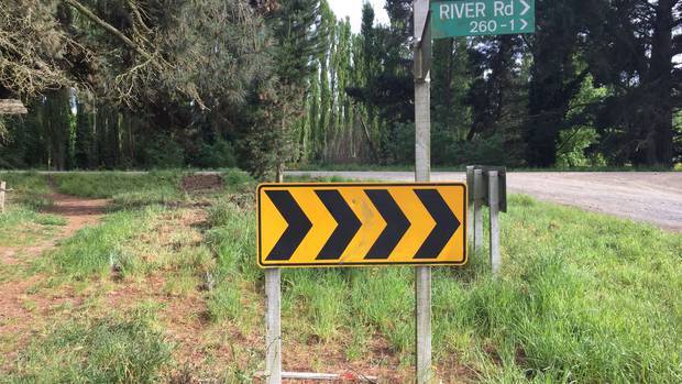 Lachlan Gebhardt, 6, died after a car failed to take the bend at Lehmans Rd and River Rd near...