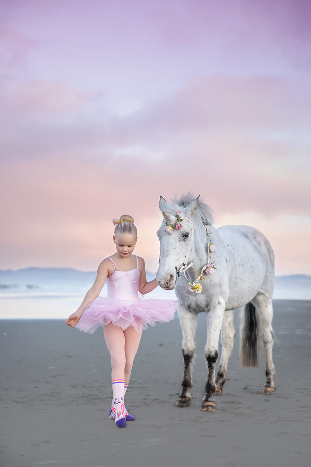 Socks are helping Emily McKerchar's ballet technique. Photo: Jenna Young Photography