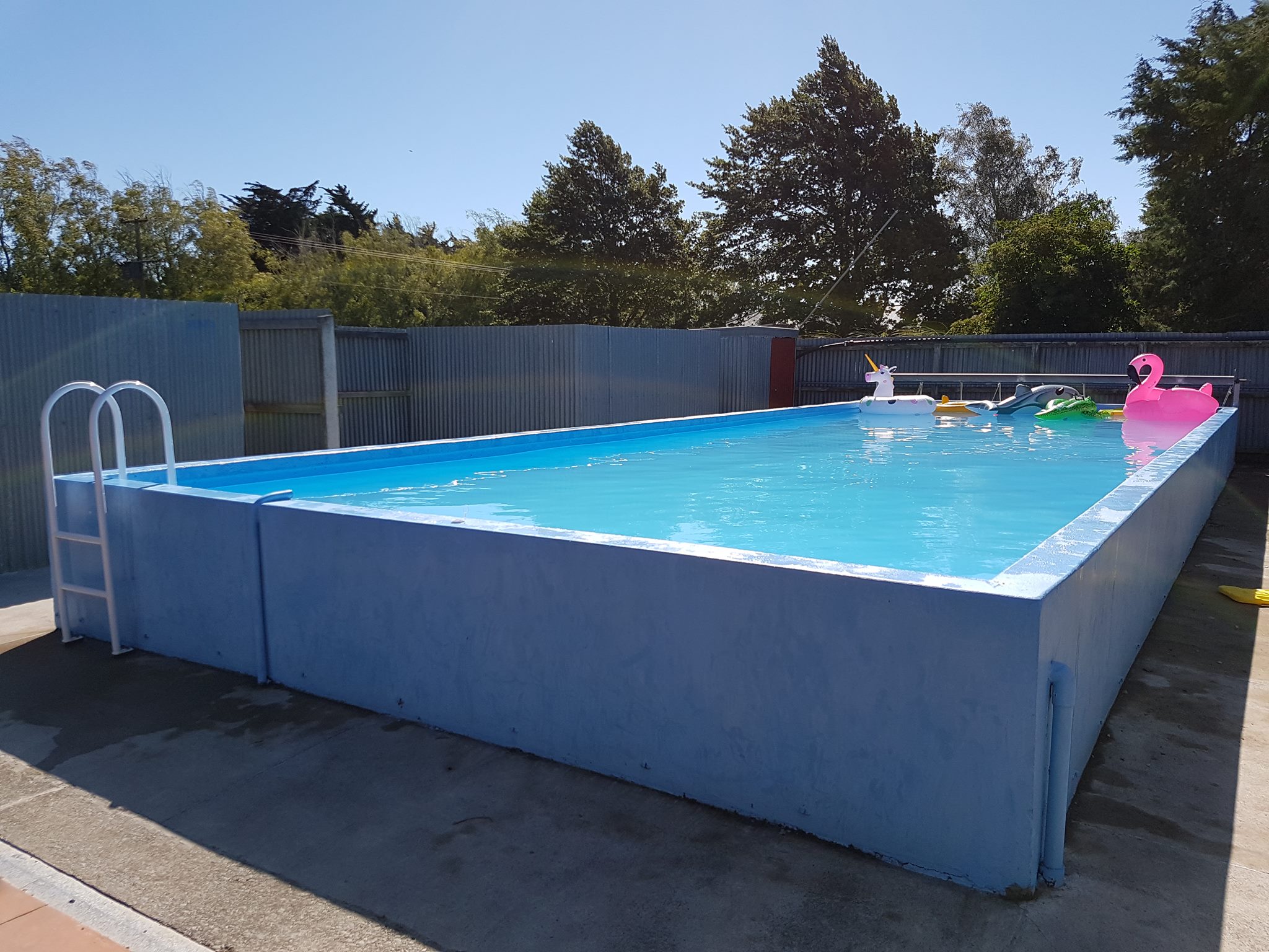 The Halkett Pool has been closed for the upcoming summer season. Photo: Supplied