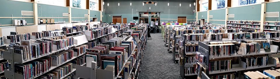 Books were moved to the James Cumming Wing last year. Photo: Gore District Council 