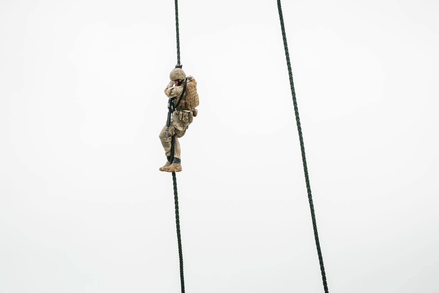 A soldier from from 2nd/1st Battalion of the Royal New Zealand Infantry Regiment shows good...