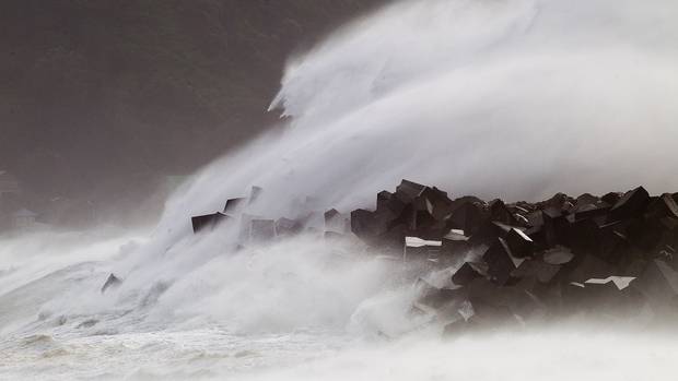Wellington is line for a wintry blast today, while snow blankets the central North Island. Photo:...