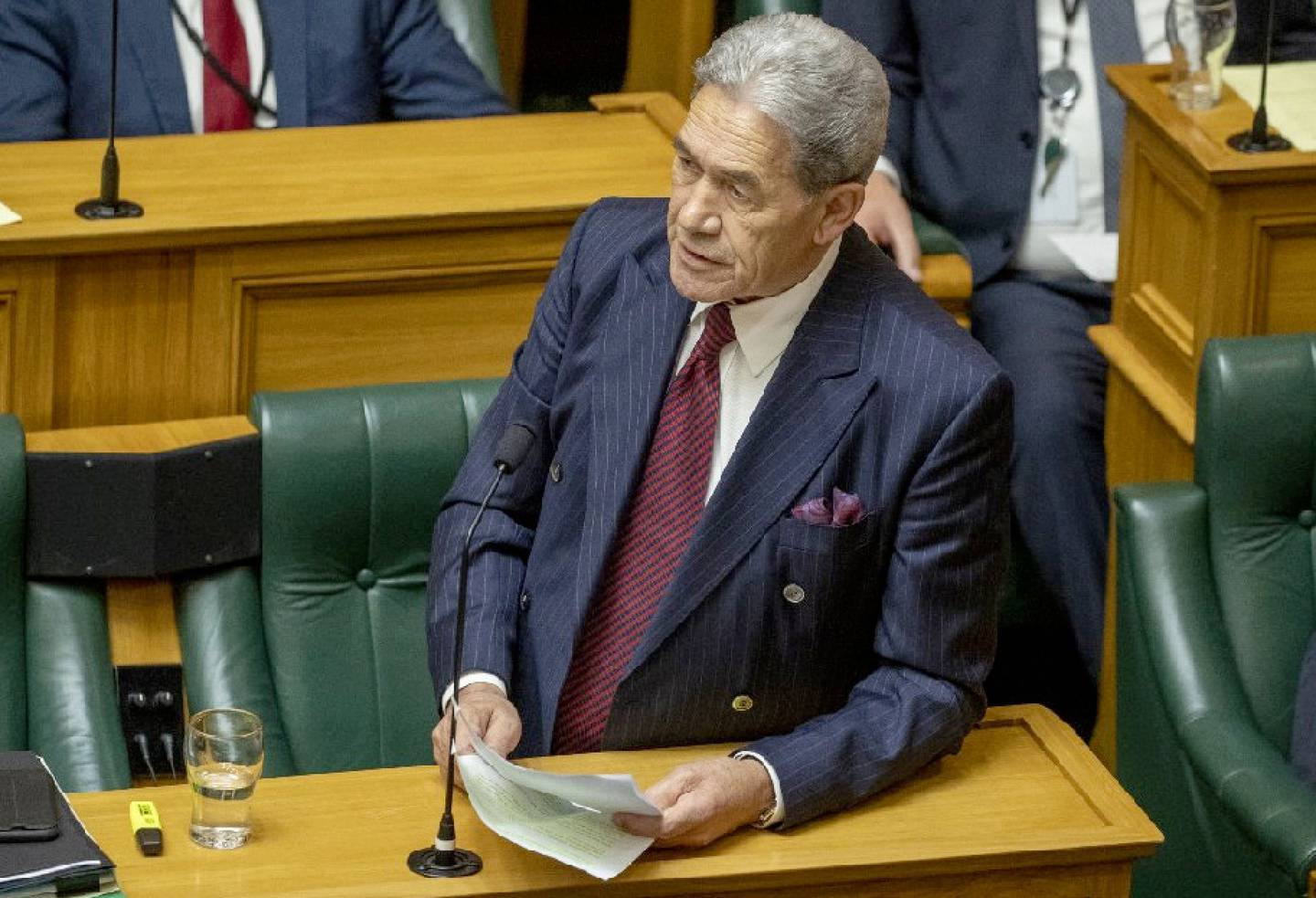Winston Peters claimed the attack was orchestrated by the Act and National parties. Photo: NZ...