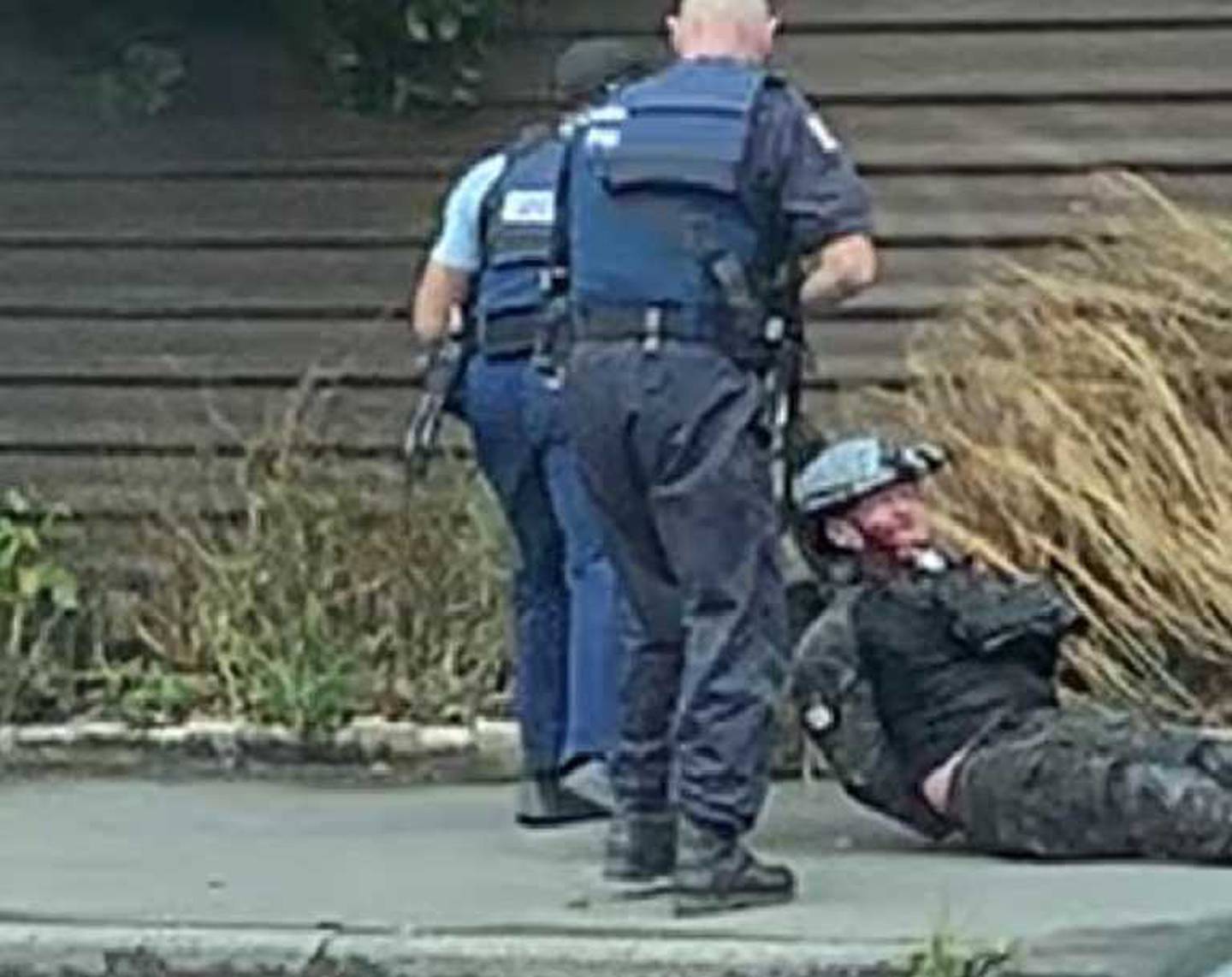 The two officers responded to the March 15 attacks with outstanding bravery when arrested the...