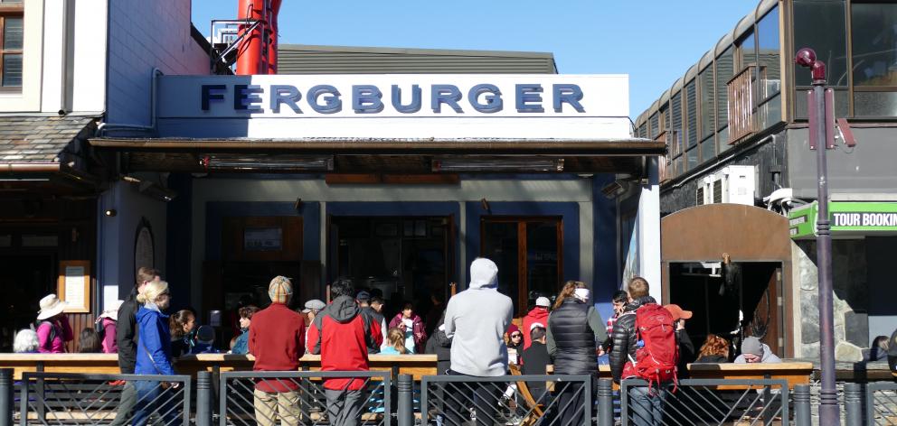 Fergburger restaurant. Photo: ODT files 