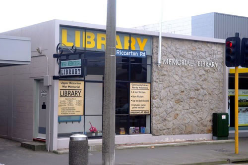 The demolition of the Upper Riccarton War Memorial Library is one of several projects not funded...