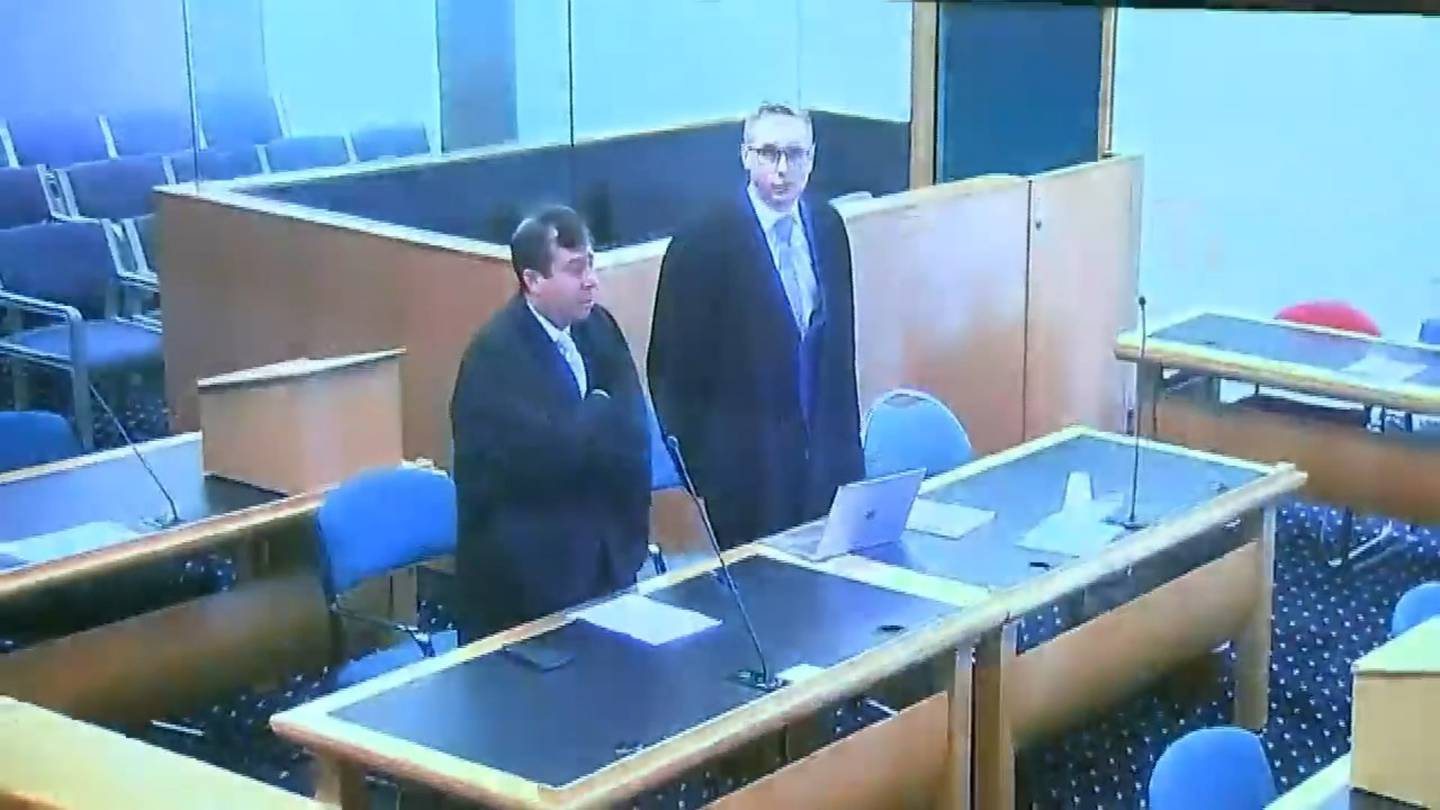 Lawyers Shane Tait (left) and Jonathan Hudson will no longer represent the Christchurch mosque...