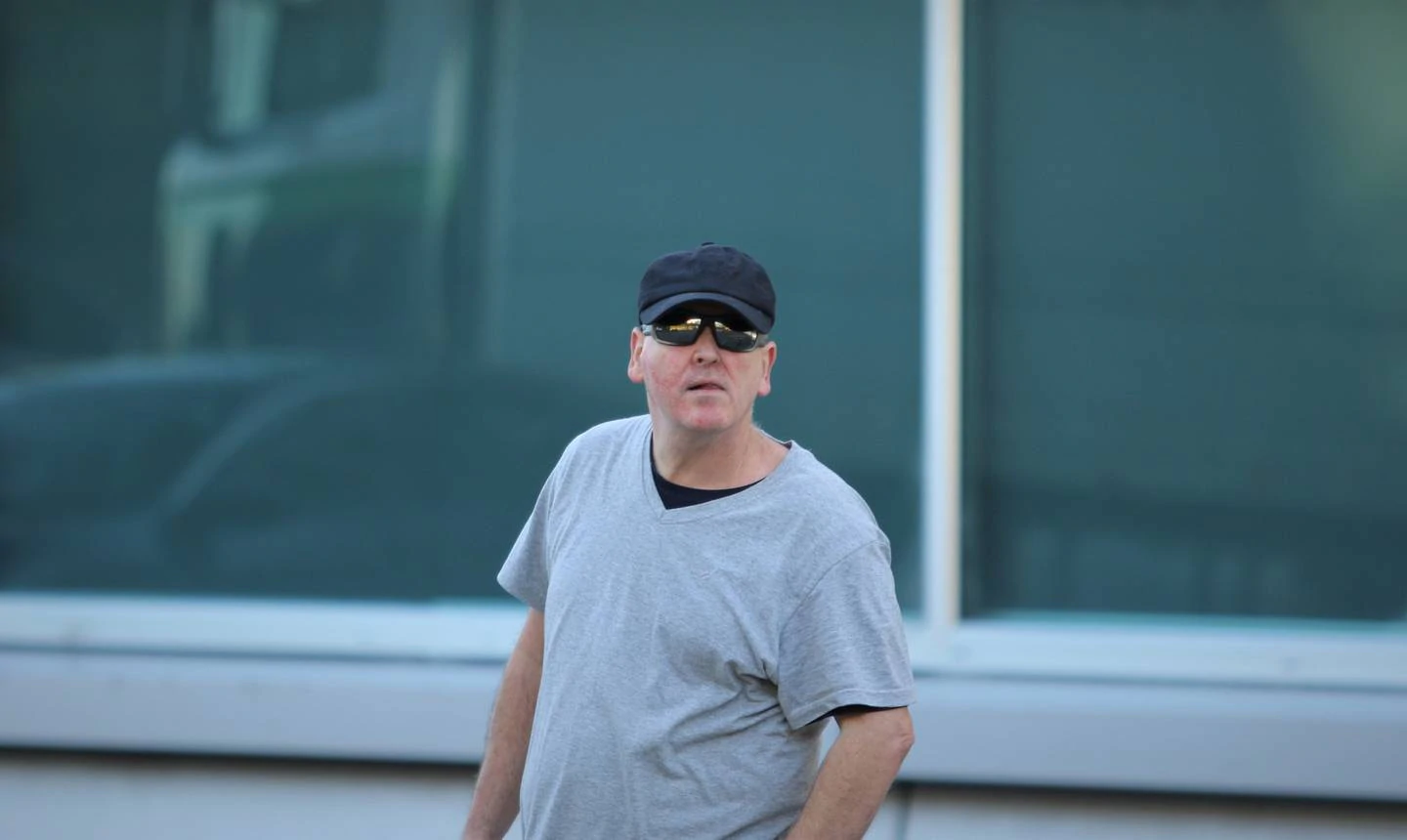 Michael Cruickshank outside the North Shore District Court at his first appearance. Photo: NZ Herald