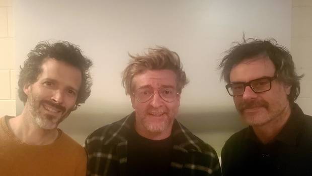 One person commented that the group looked like they'd "just been at a dads' convention". Photo:...