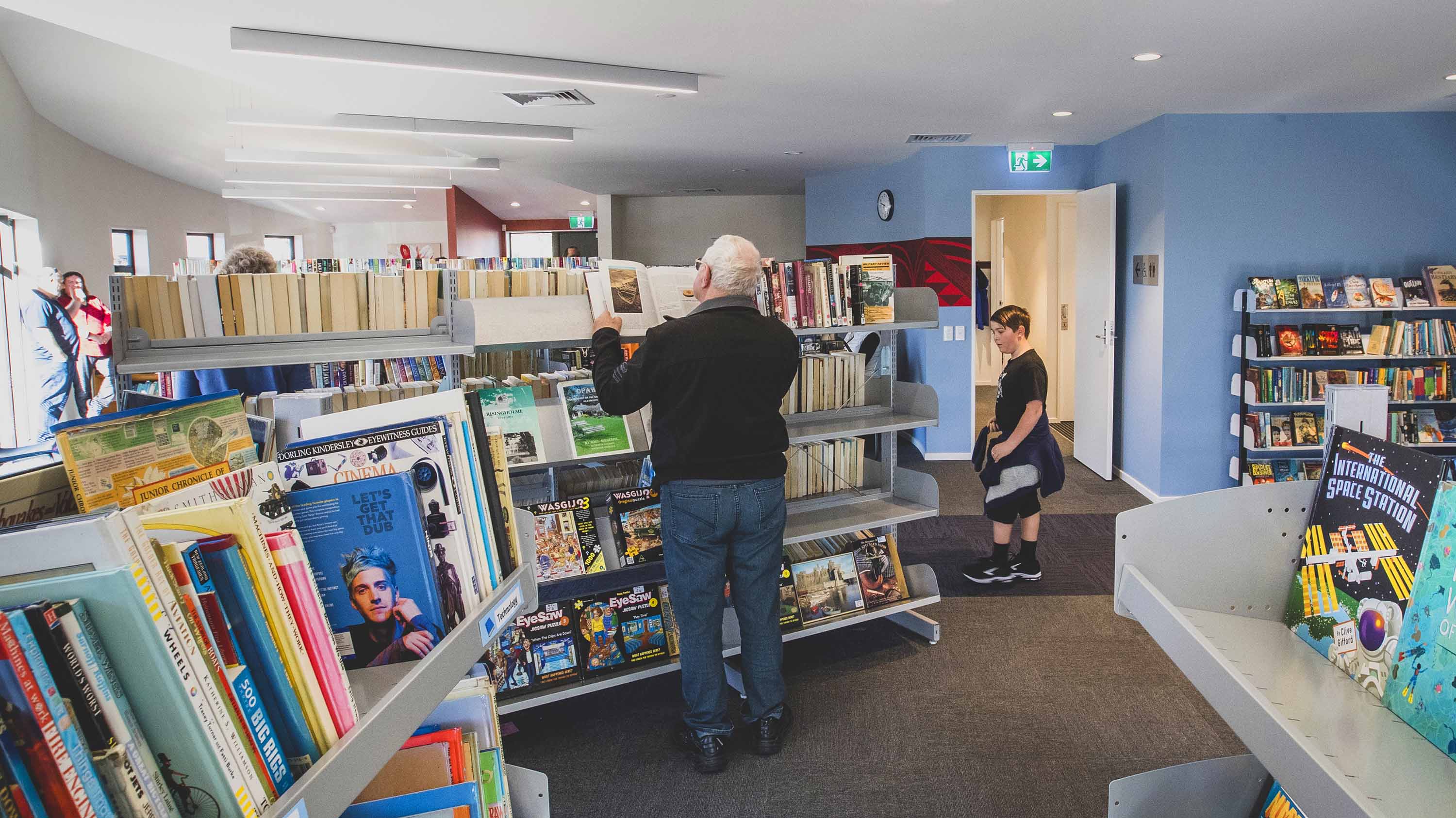 The volunteer-run Opawa Public Library finally has a home. Photo: Newsline / CCC