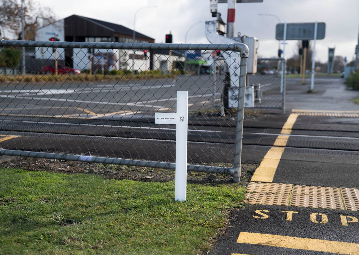 Each incident has been turned into a near-miss memorial at the corresponding train stations....