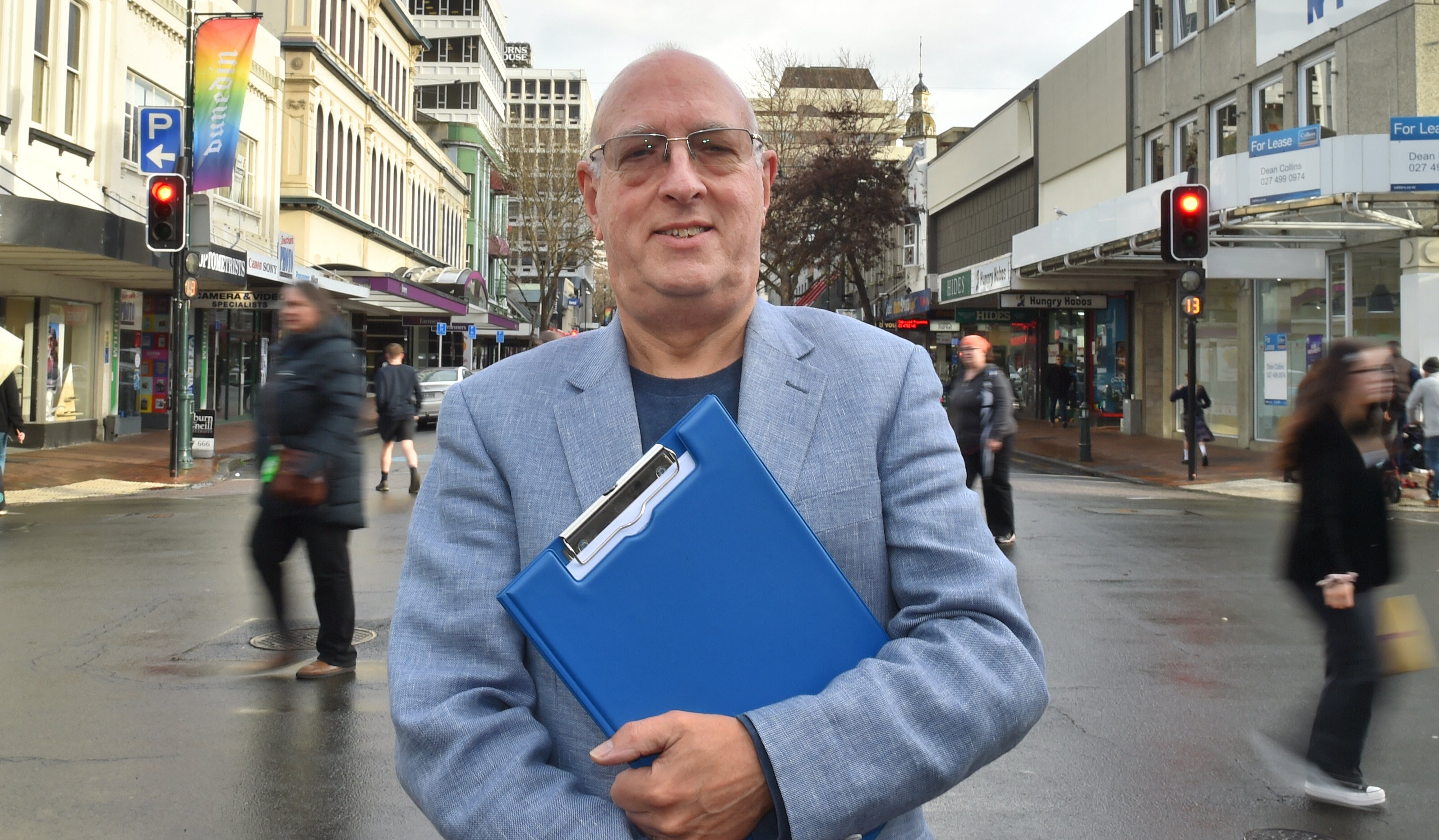 Urban Access Dunedin chairman Alan Race says less than a quarter of Dunedin residents get to the...