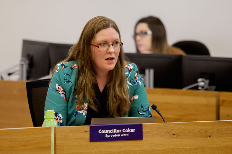 Melanie Coker was elected as Spreydon Ward city councillor in last year’s local body elections.