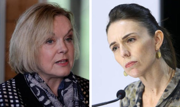 Judith Collins (left) and Jacinda Ardern.  Photo: RNZ