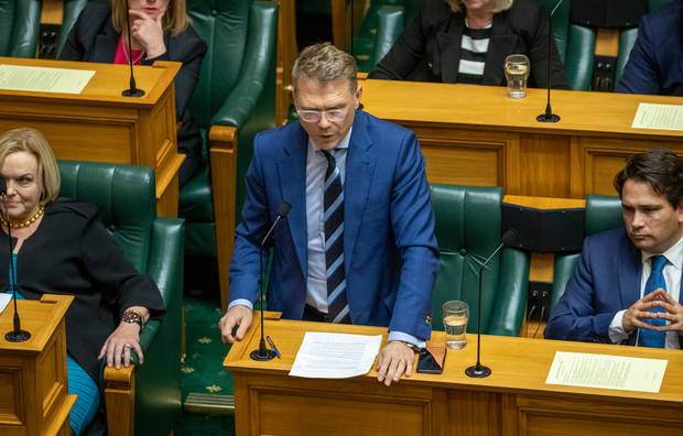  National Party finance spokesman Paul Goldsmith says the unemployment figures don't tell the...