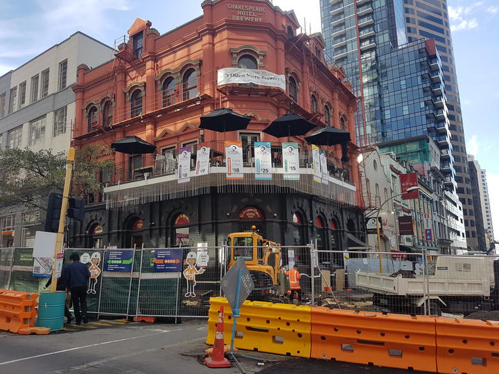The Shakespeare Hotel has been affected by the construction of the City Link Rail project and now...