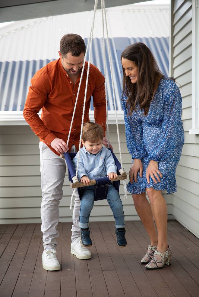 Brando will soon be a big brother to two identical twins. Photo: Sylvie Whinray / NZ Herald