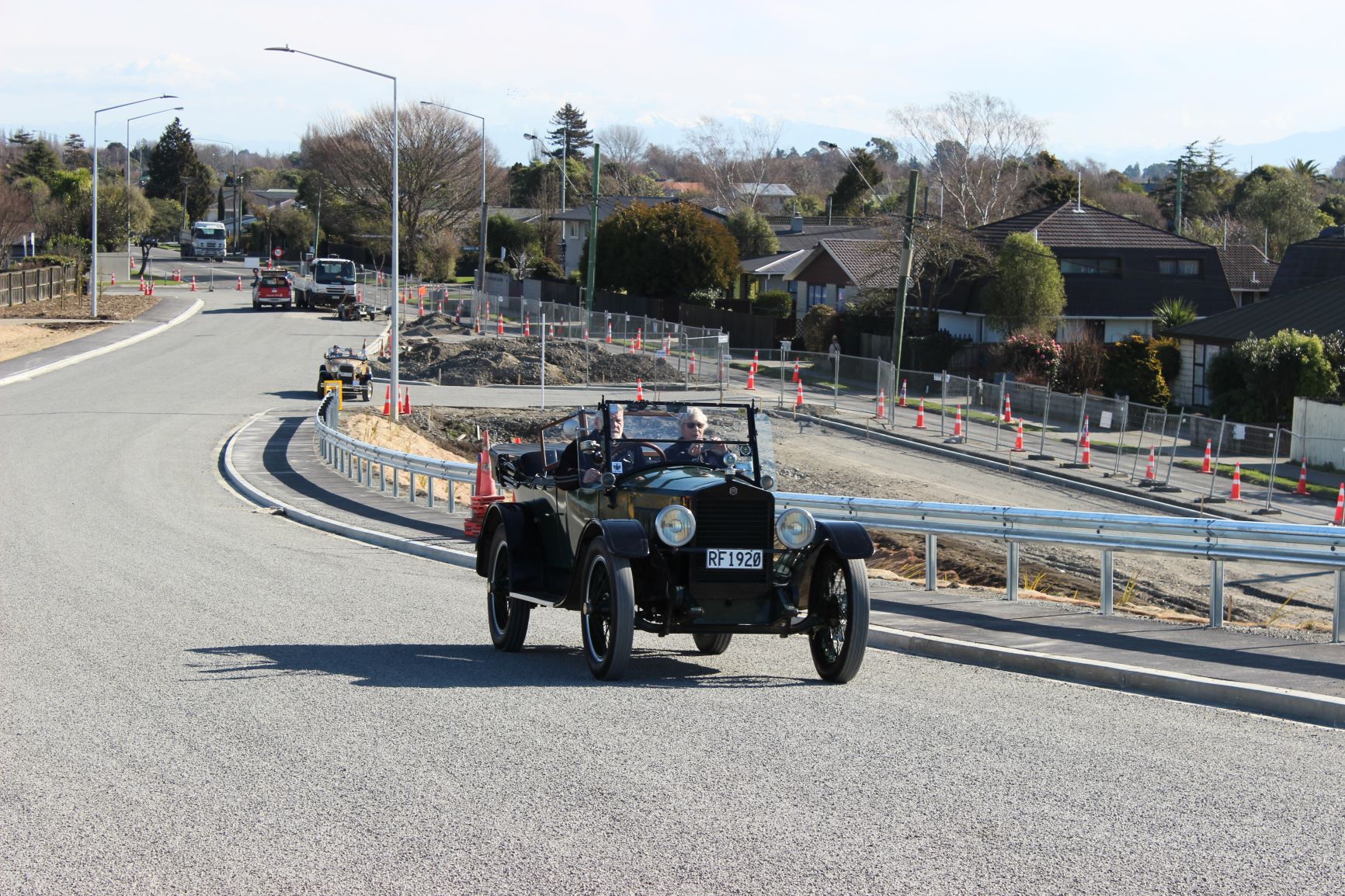 The vintage car enthusiasts have been closely following progress on the Christchurch Northern...