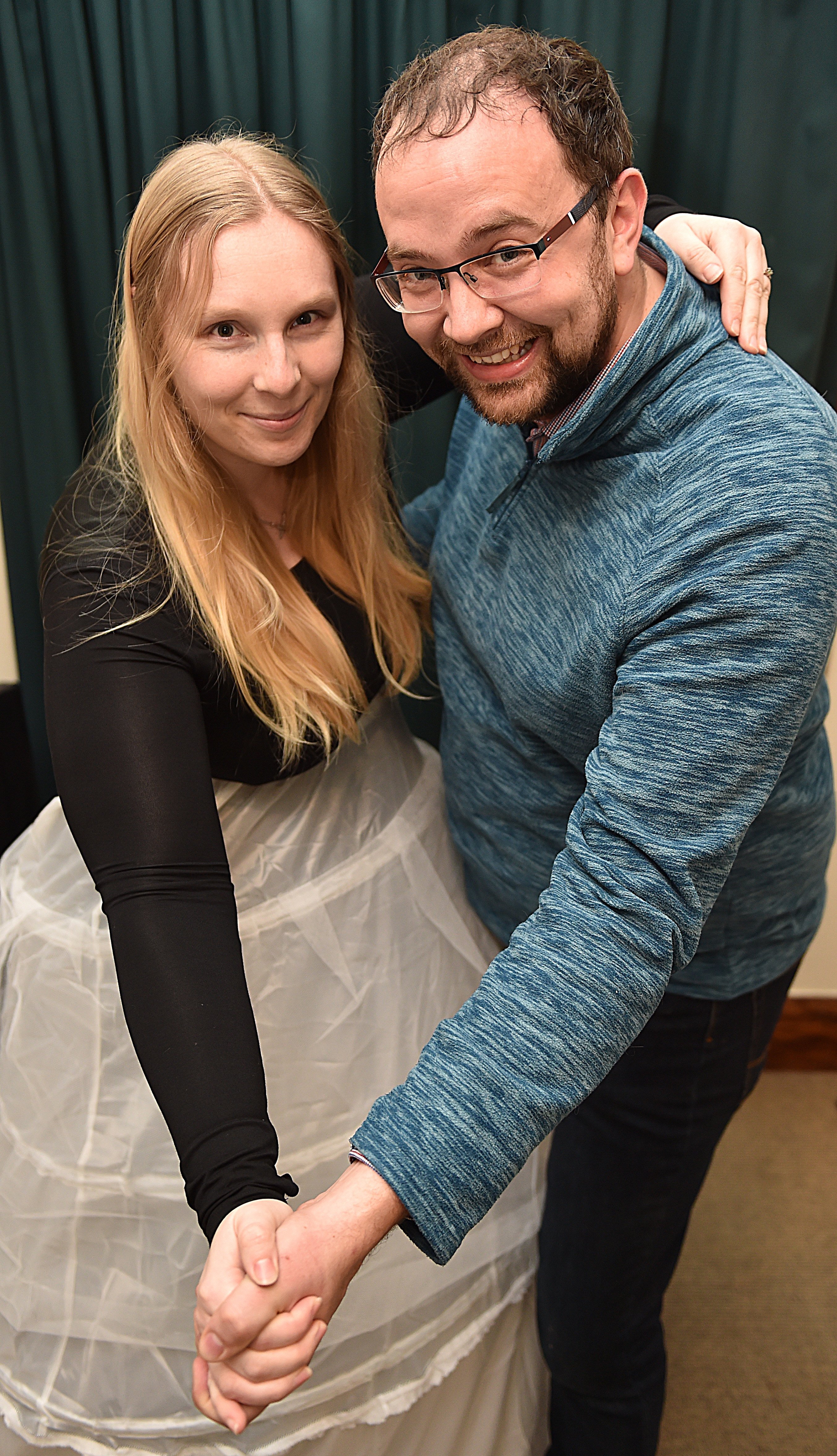 Gemma Geddes and Oliver Eltherington have a few more weeks to prepare for the
...