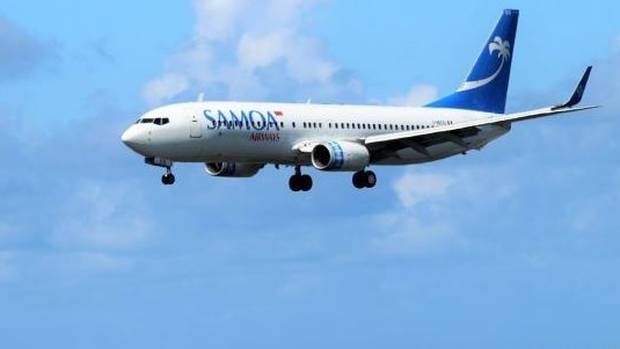 The 9-year-old boy suffered an asthma attack mid-flight from Auckland to Samoa on Boxing Day.
