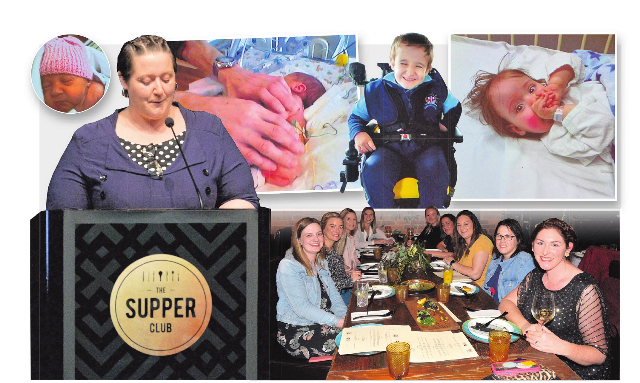 Dunedin mother Kathryn Vernal presents a speech last night, and a series of images reflect her...