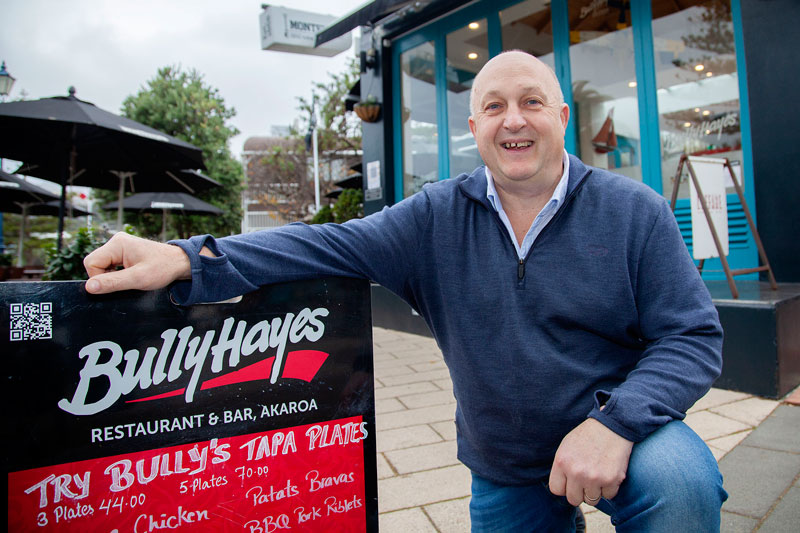 COSTLY: Bully Hayes owner Wayne Jones said it will cost between $20-$30,000 to rename his ...
