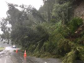 The slip at Burke Flat. Photo: NZTA