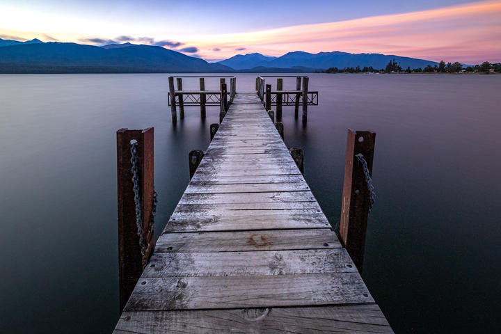 Te Anau's iconic wharf. Photo: Chris Watson