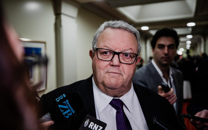 Former Earthquake Recovery Minister Gerry Brownlee remains unrepentant. Photo: RNZ / Dom Thomas