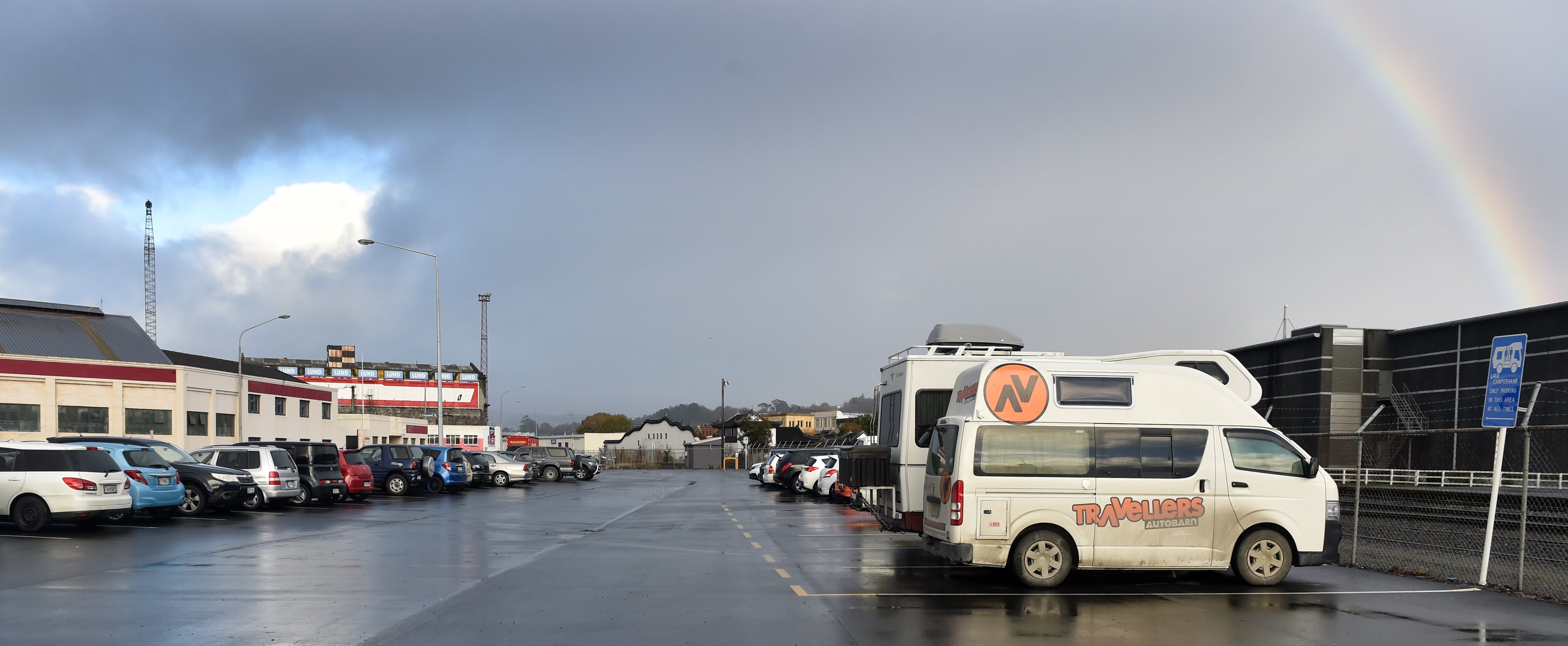 The Thomas Burns St freedom camping car park could become a permanent fixture. PHOTO: PETER...