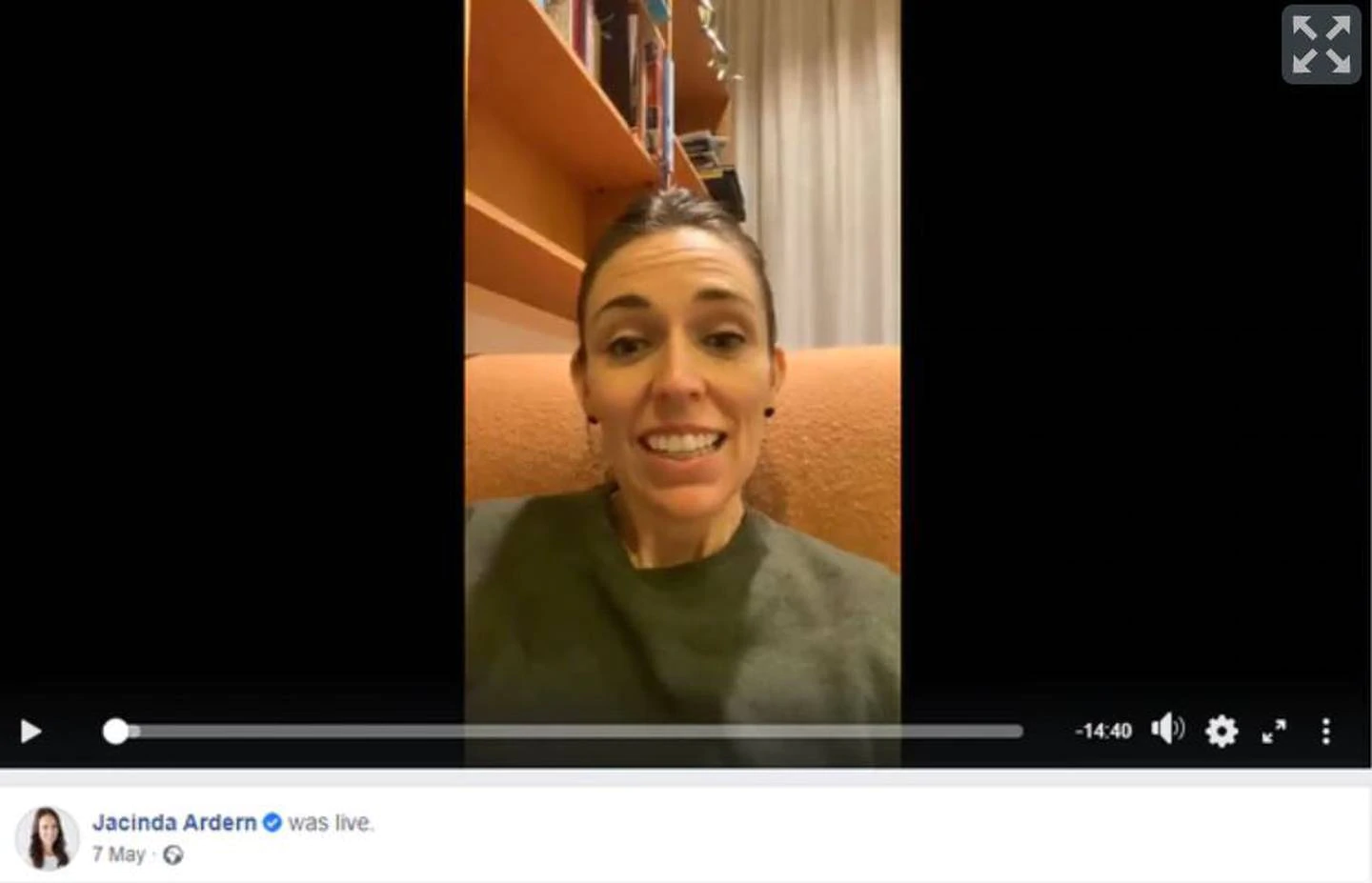 Prime Minister Jacinda Ardern regularly took to Facebook Live to answer questions on the...