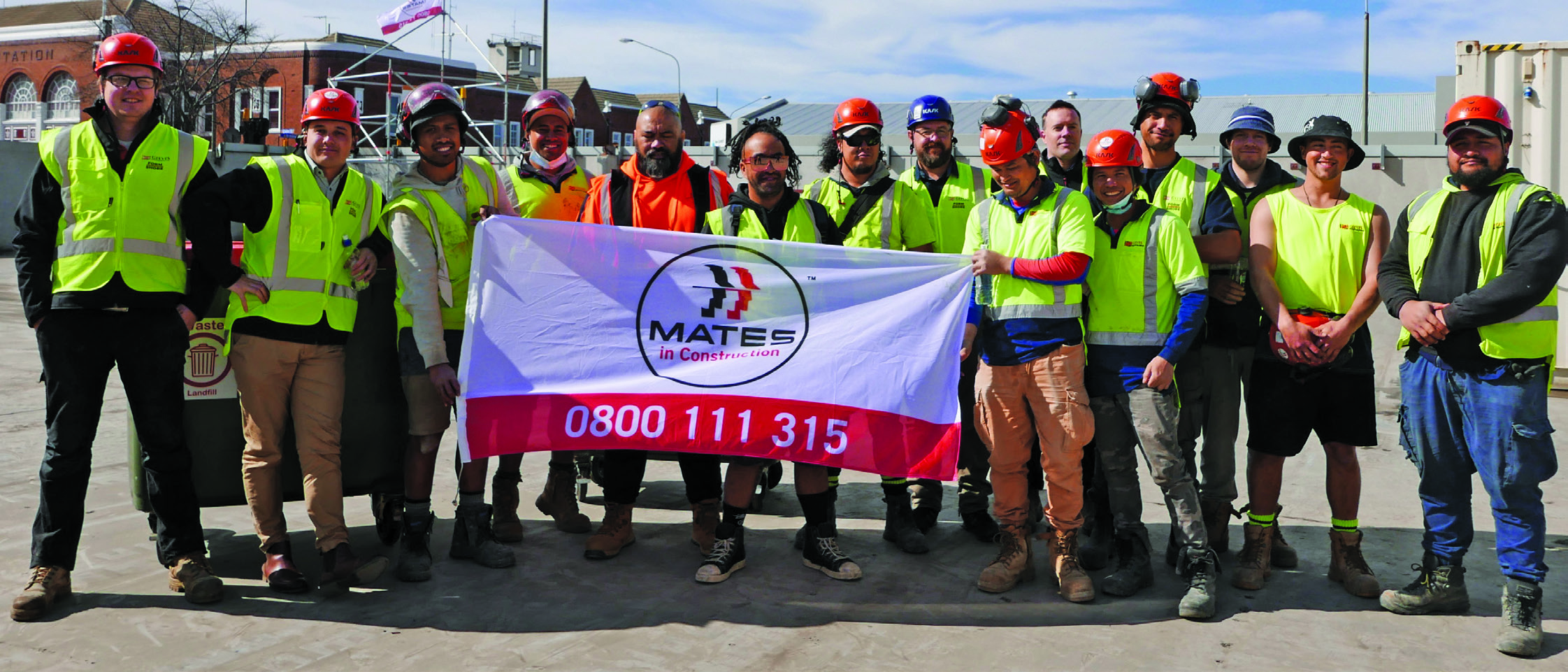 Mates flags were raised on the site of the former Cadbury distribution warehouse last week, with...