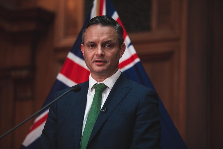 Green Party co-leader James Shaw. Photo: RNZ 