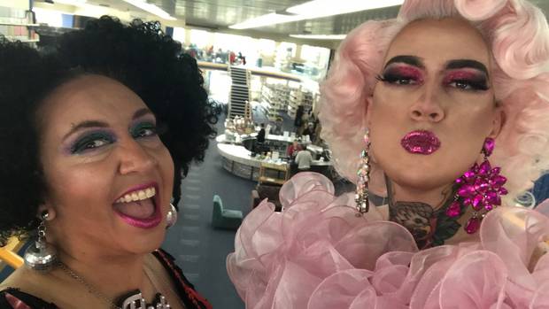 Coco Flash, left, and Erika Flash have just completed a nationwide tour. Photo: Supplied