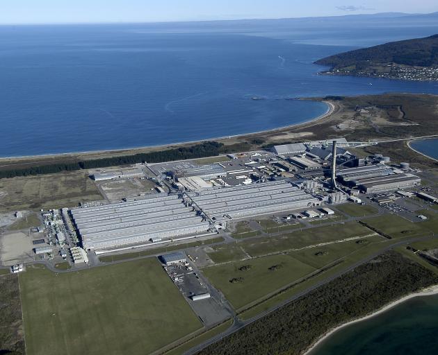 Tiwai Point smelter. PHOTO: ODT FILES