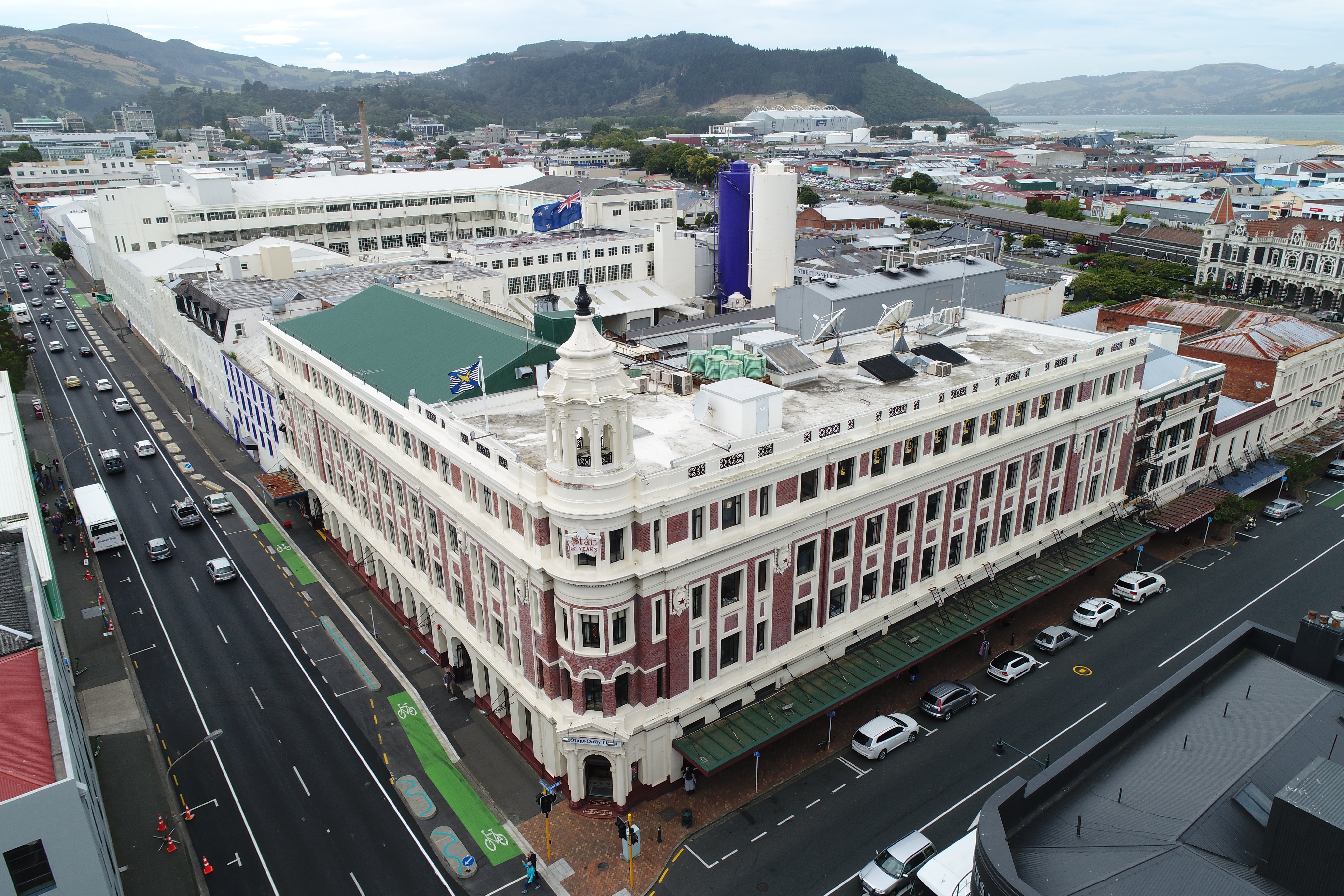 The Allied Press building in Dunedin is next to where demolition will take place to make way for...