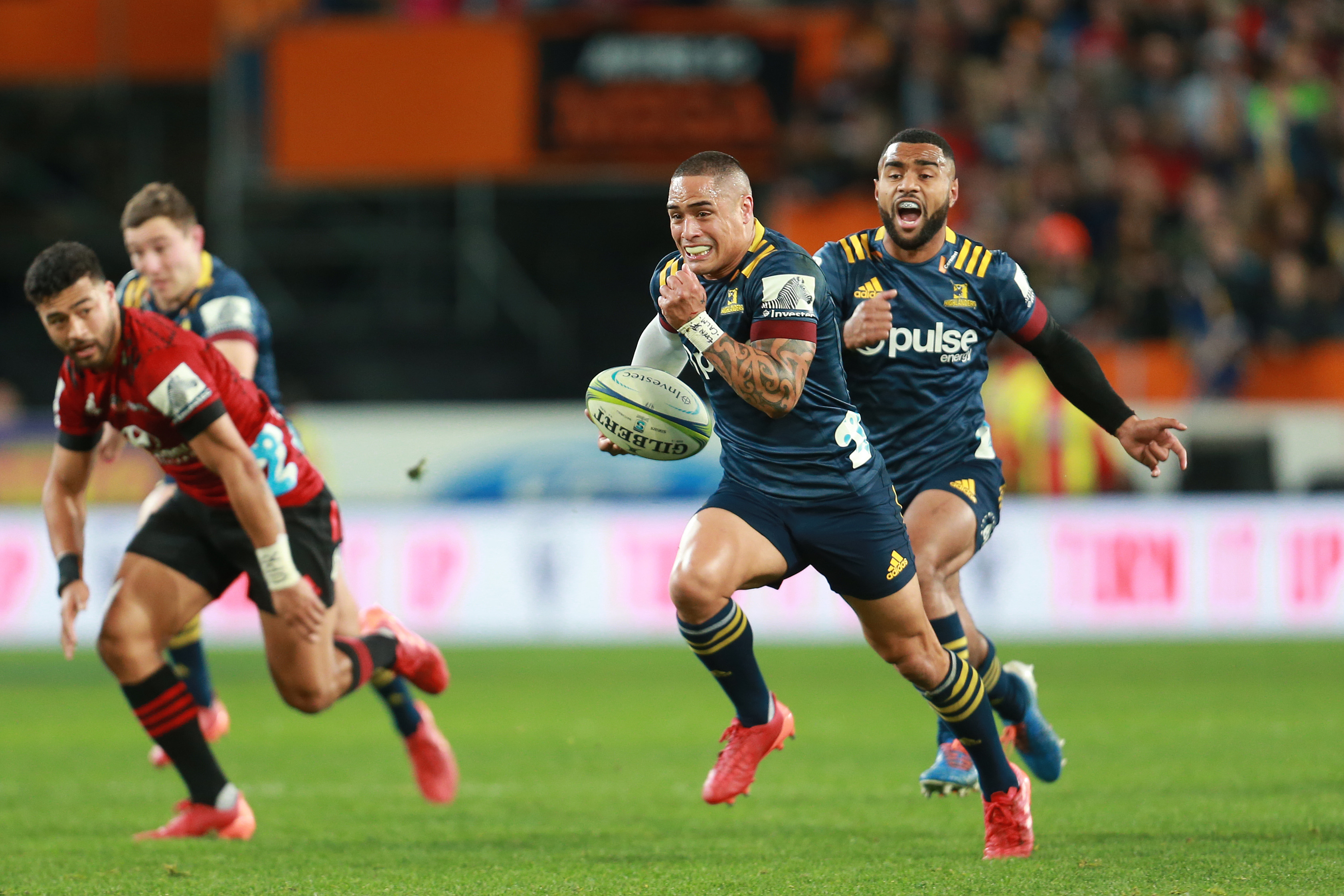 The Highlanders will be back to take on the Crusaders in Super Rugby Aotearoa next year. Photo:...