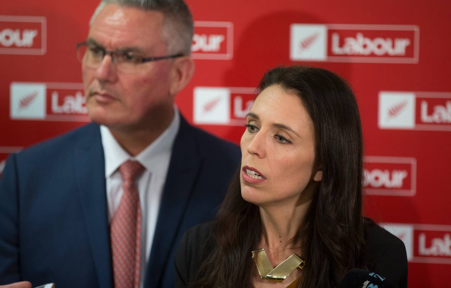 Prime Minister Jacinda Ardern and deputy leader Kelvin Davis. Photo: NZ Herald 