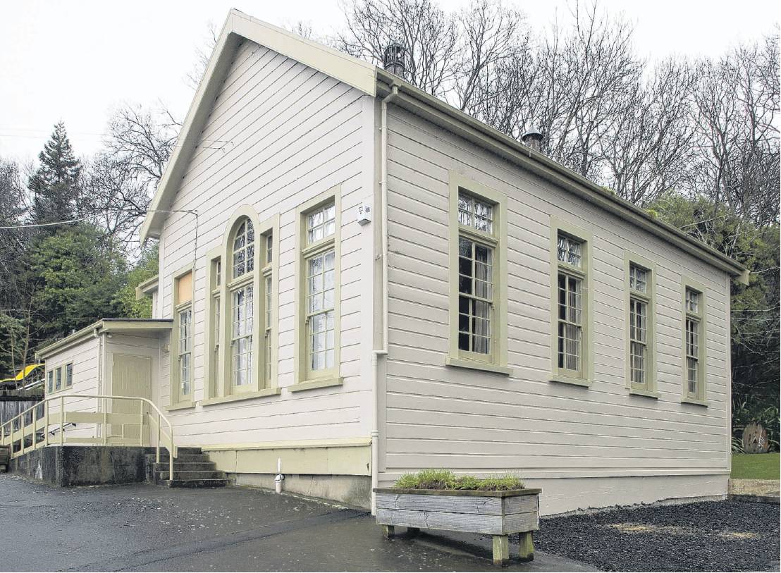 The 133-year-old infants’ building at Arthur Street School which is to be relocated by the...