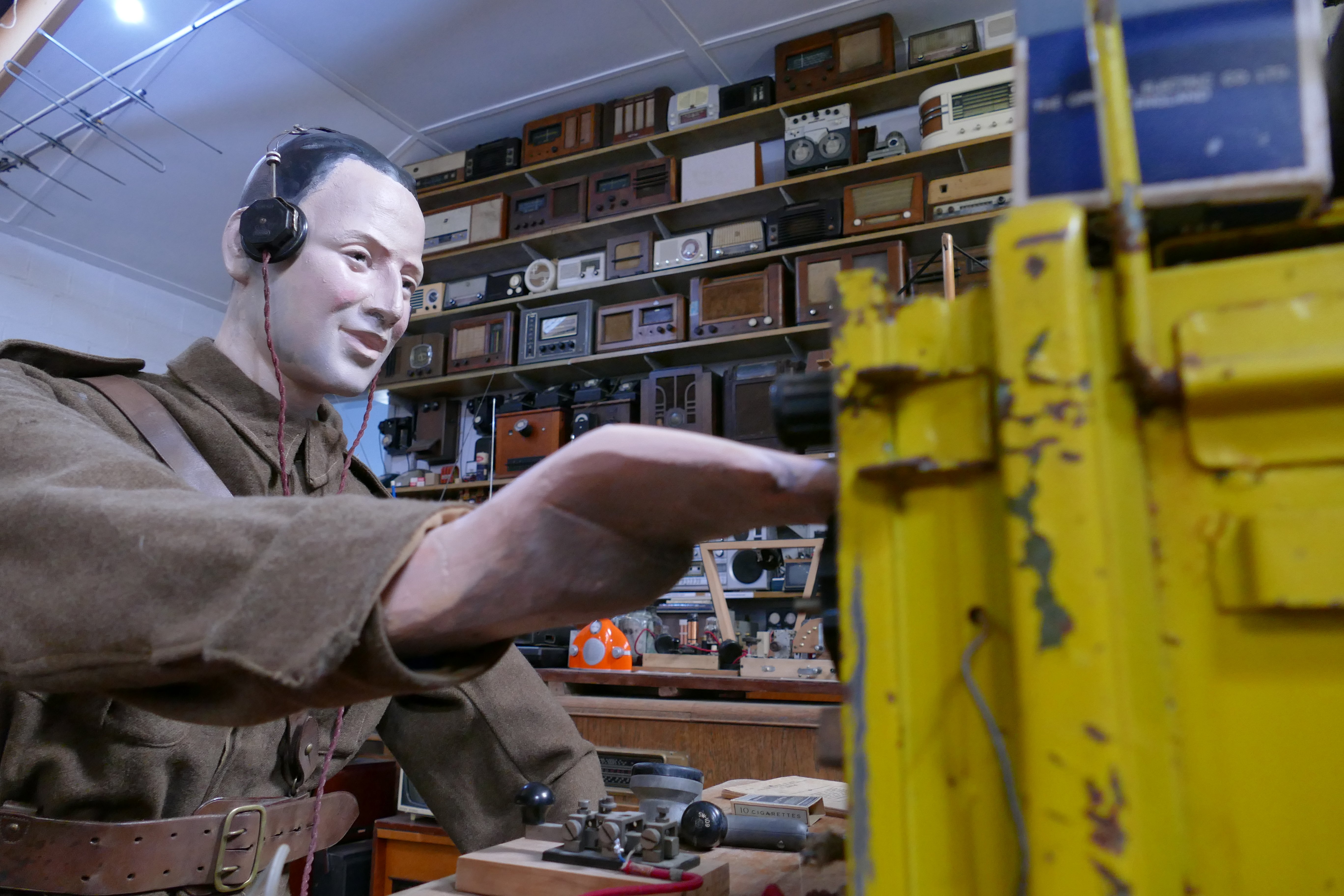  A new World War 2 radio operator display graces the Tuapeka Vintage Club Museum, in time for...