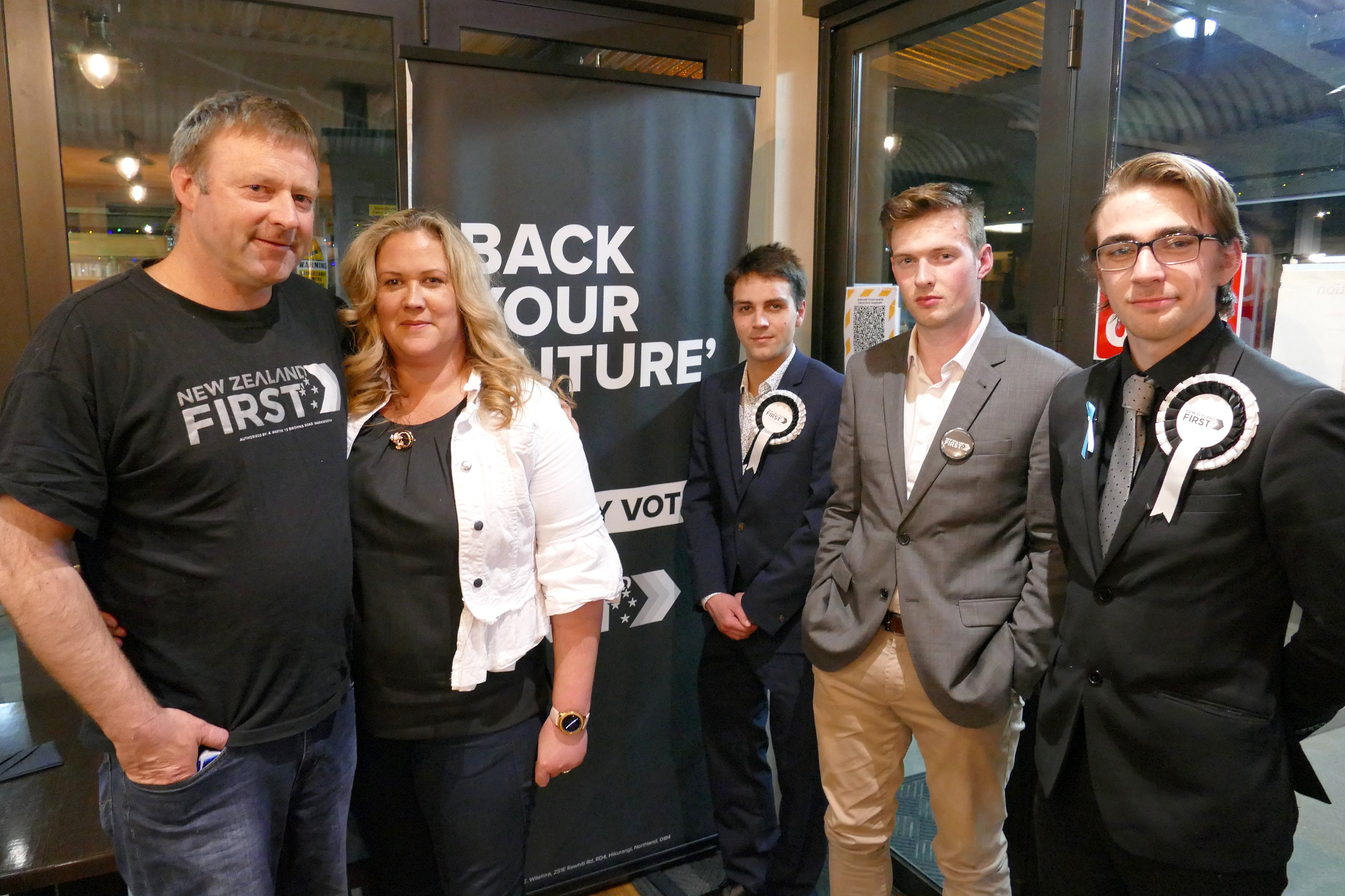 Outgoing New Zealand First list MP Mark Patterson (left), of Lawrence, reflects on defeat at The...