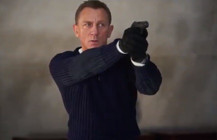 Daniel Craig as James Bond. Photo: Twitter/@007