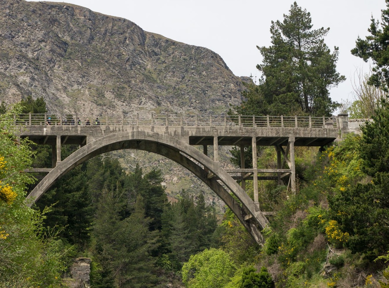 The Edith Cavell Bridge. Photo: ODT files 