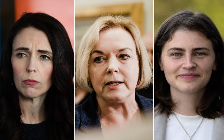 Jacinda Ardern, Judith Collins and Chlöe Swarbrick were the NZ female candidates with the most ...